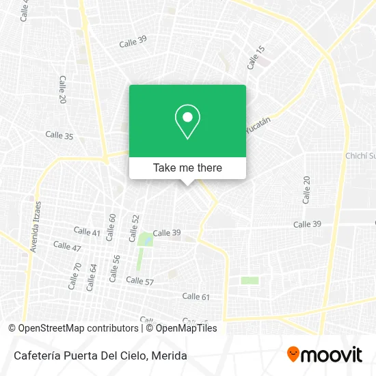 Cafetería Puerta Del Cielo map