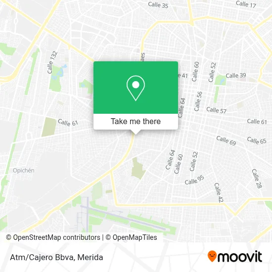 Atm/Cajero Bbva map