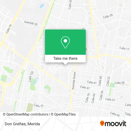 Don Greñas map