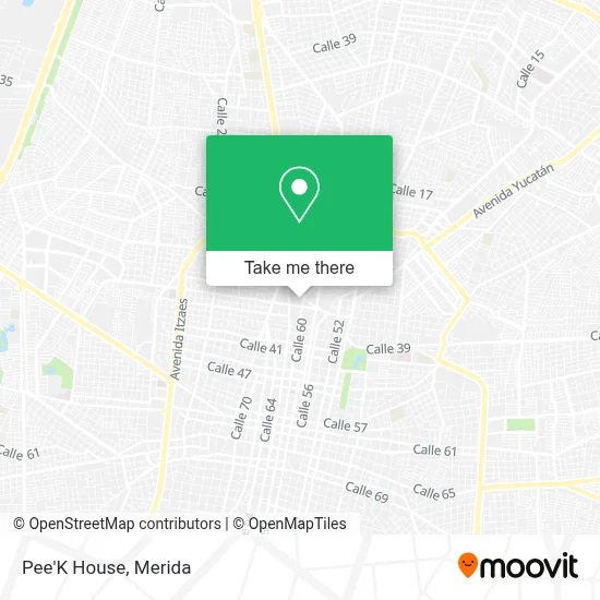 Pee'K  House map
