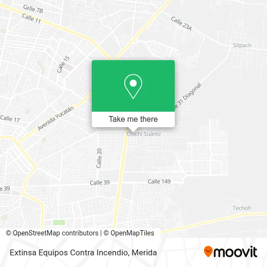 Mapa de Extinsa Equipos Contra Incendio