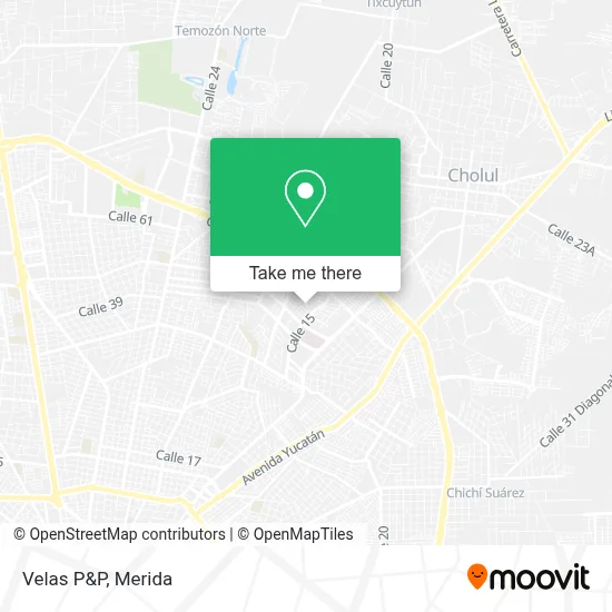 Velas P&P map