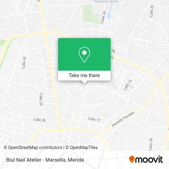Biul Nail Atelier - Marsella map