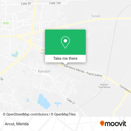 Arcut map