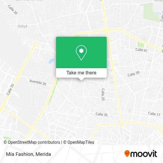 Mía Fashion map
