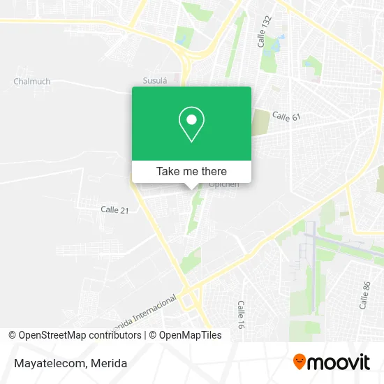 Mayatelecom map