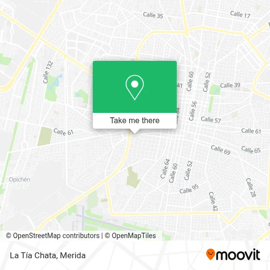 La Tía Chata map