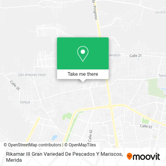 Rikamar III Gran Variedad De Pescados Y Mariscos map