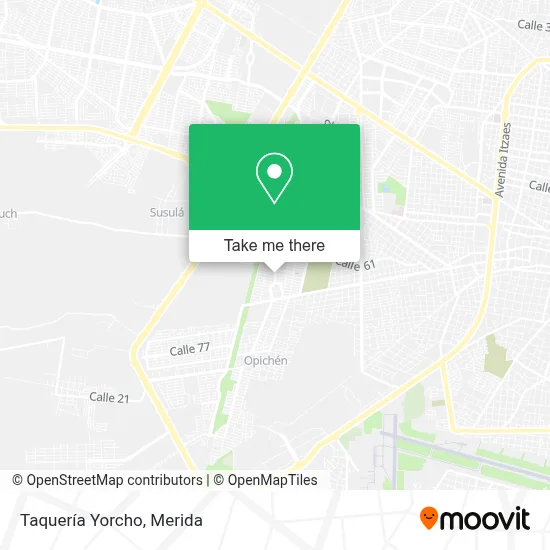 Taquería Yorcho map