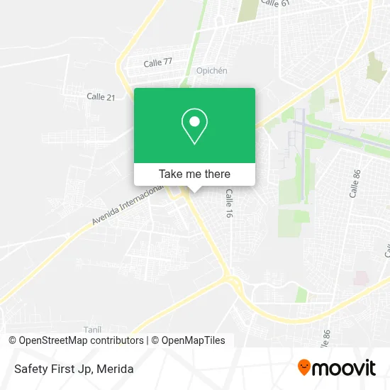 Safety First Jp map
