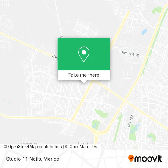 Studio 11 Nails map