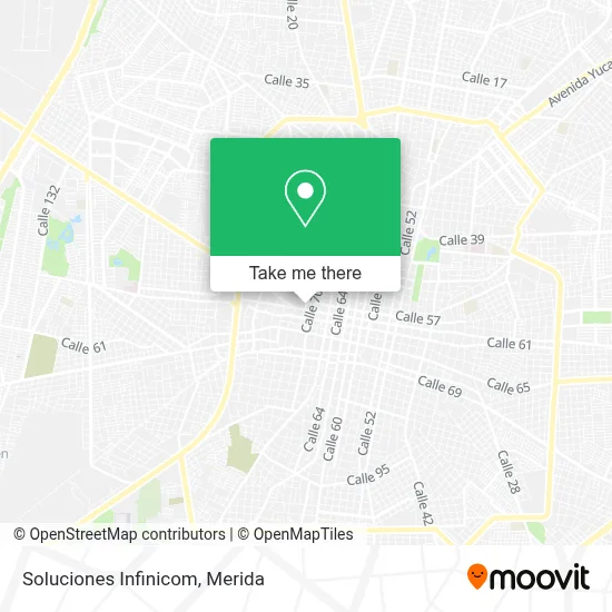 Soluciones Infinicom map