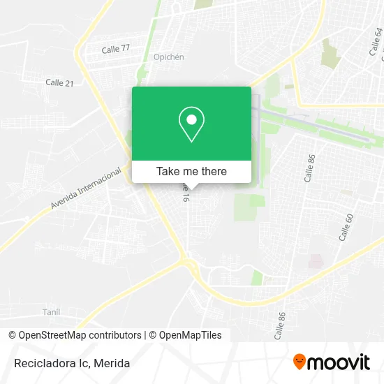 Recicladora Ic map