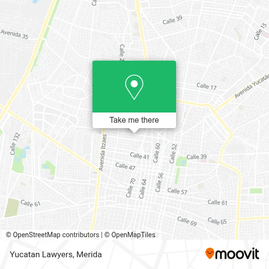 Yucatan Lawyers map
