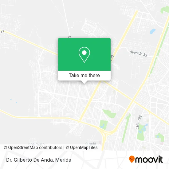Dr. Gilberto De Anda map