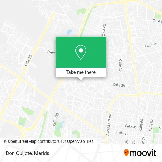 Don Quijote map