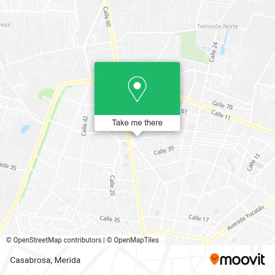 Casabrosa map