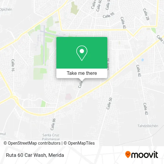 Ruta 60 Car Wash map