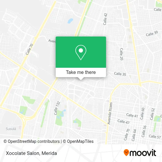 Xocolate Salon map