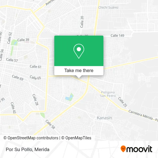 Por Su Pollo map