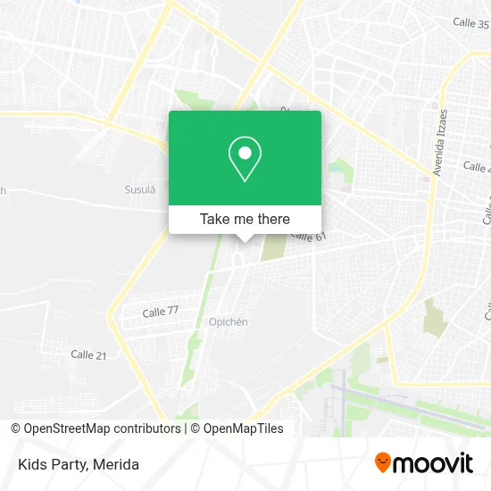 Kids Party map
