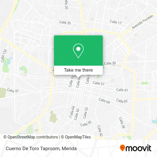 Cuerno De Toro Taproom map