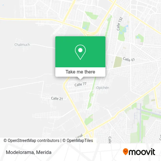 Modelorama map