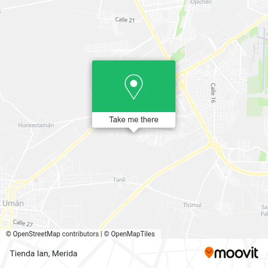 Tienda Ian map