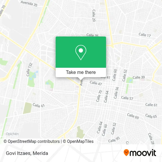 Govi Itzaes map