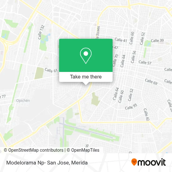 Modelorama Np- San Jose map