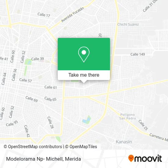 Modelorama Np- Michell map
