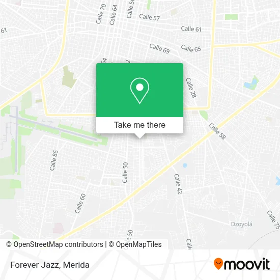 Forever Jazz map