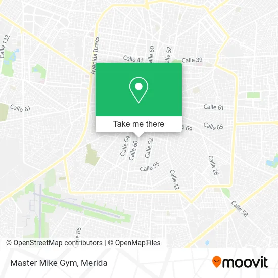 Master Mike Gym map