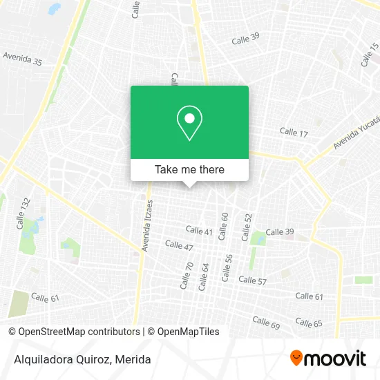 Alquiladora Quiroz map