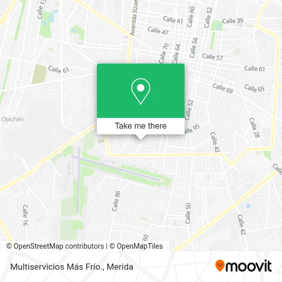 Multiservicios Más Frío. map