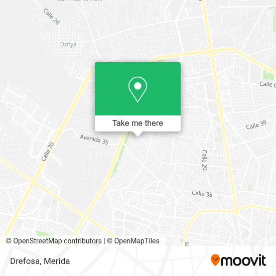 Drefosa map