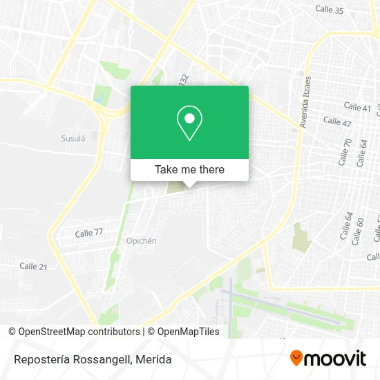 Repostería Rossangell map