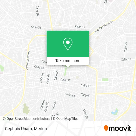 Cephcis Unam map