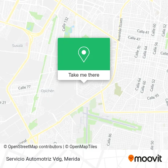 Servicio Automotriz Vdg map