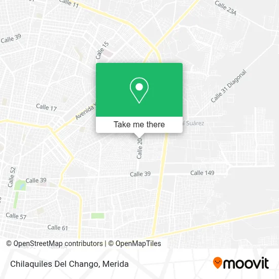 Mapa de Chilaquiles Del Chango