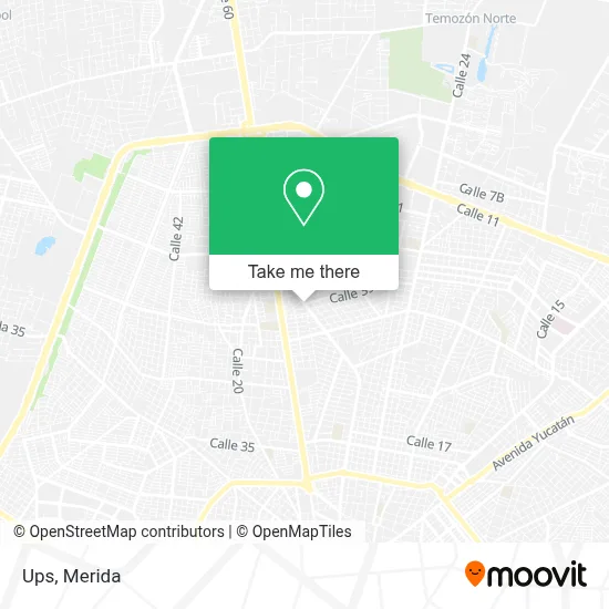 Ups map