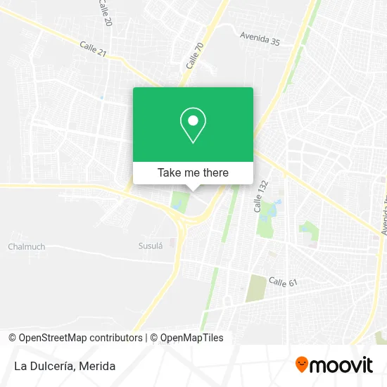 La Dulcería map