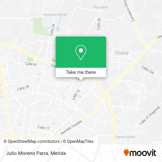 Julio Moreno Parra map