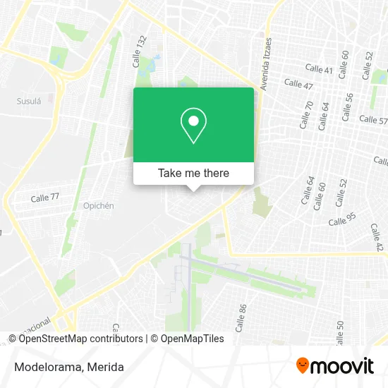 Modelorama map