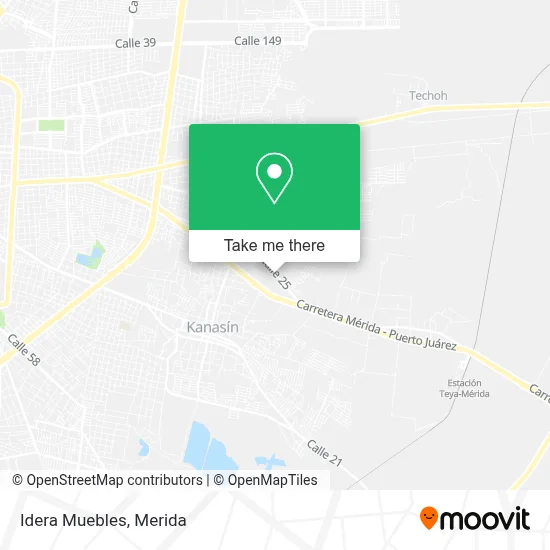 Idera Muebles map
