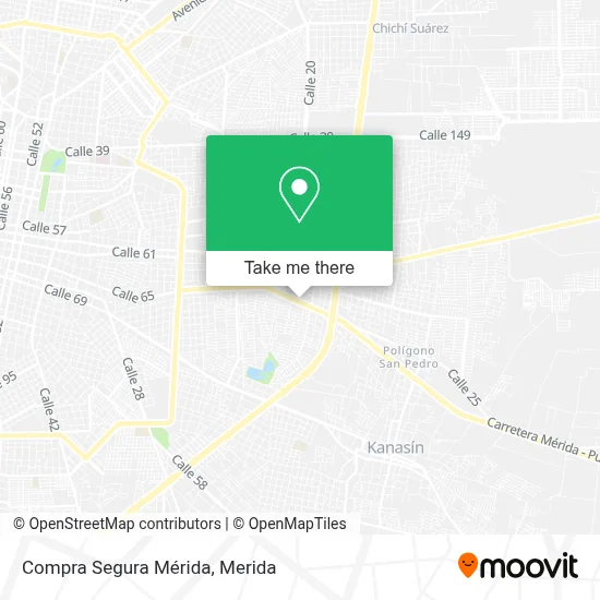 Compra Segura Mérida map