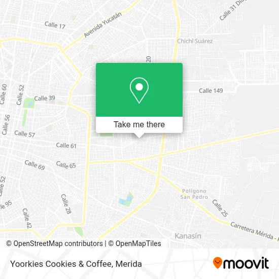 Yoorkies Cookies & Coffee map