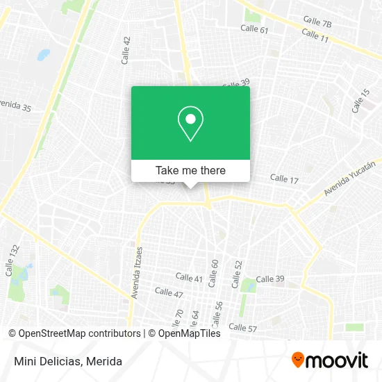 Mini Delicias map