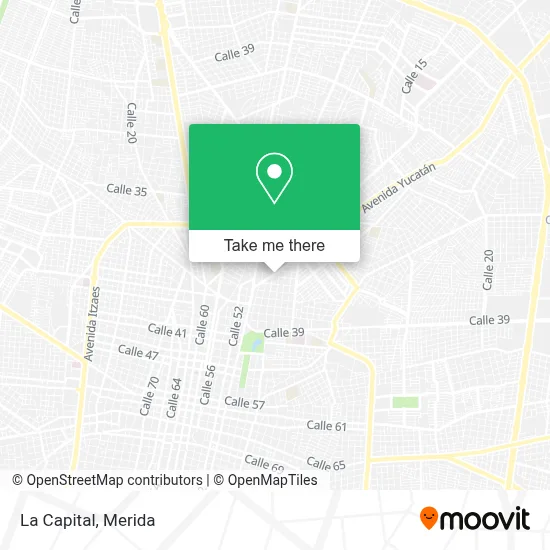 La Capital map