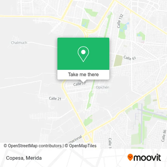 Copesa map